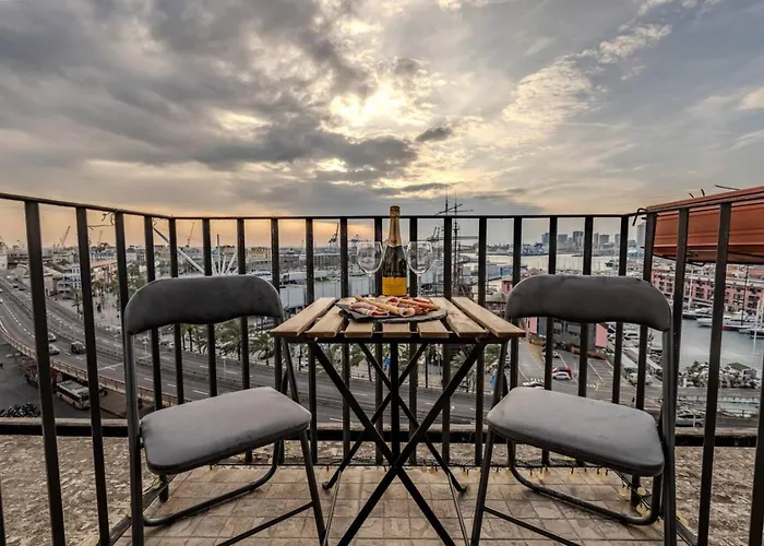 Apartment Aquarium Luxury Loft 1 - Exclusive Waterfront View Genoa